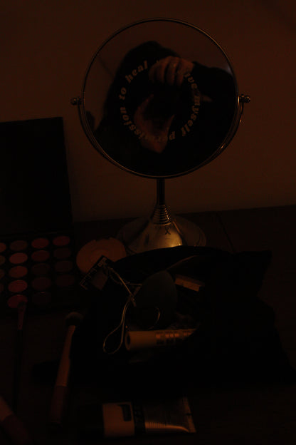 i give myself permission to heal - mirror decal