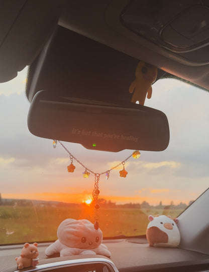 it's hot that you're healing - mirror decal