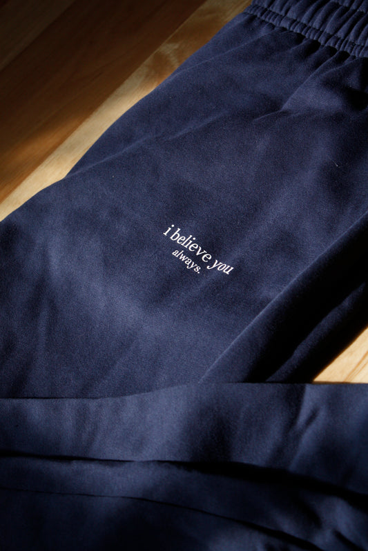'i believe you' crew set - discounted return (L)