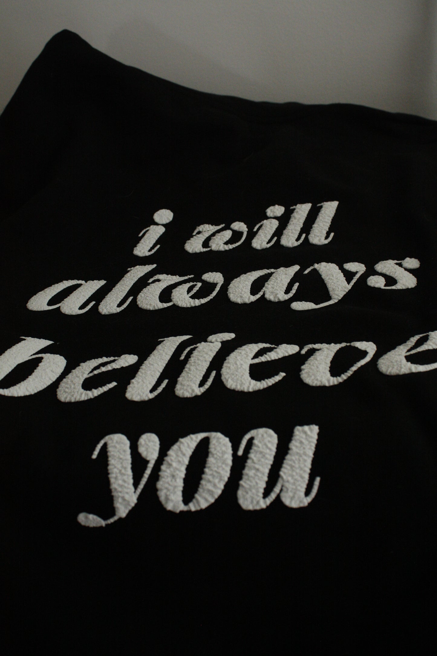 'i will always believe you' as-is hoodie
